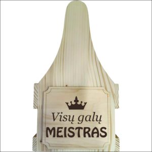 DĖŽĖ ALUI „VISŲ GALŲ MEISTRAS“