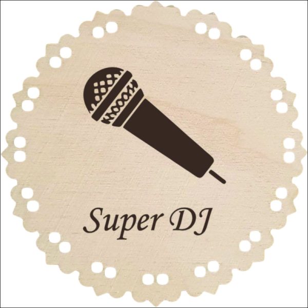 MEDINIS MEDALIS „SUPER DJ“